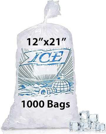 Ice bags with Twist Ties